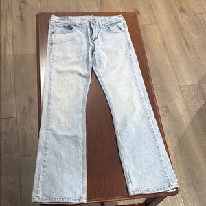 Levi's 527 Slim Fit Light Wash Bootcut Jeans